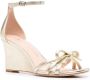 Kate Spade 75mm leather pumps Gold - Thumbnail 2