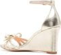 Kate Spade 75mm leather pumps Gold - Thumbnail 3