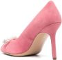 Kate Spade faux pearl-embellished 85mm pumps Pink - Thumbnail 3