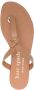 Kate Spade tassel-detail leather slides Brown - Thumbnail 4