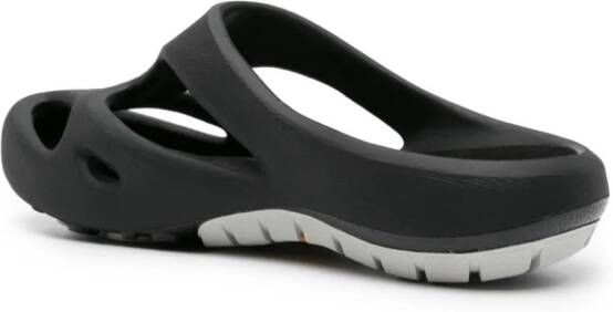 KEEN FOOTWEAR Shanti logo-embossed slippers Black
