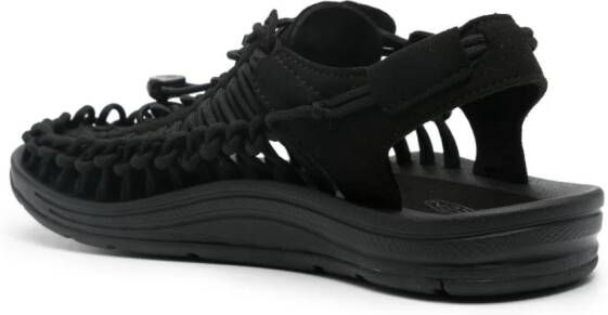 KEEN FOOTWEAR Uneek flat sandals Black