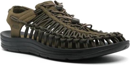 KEEN FOOTWEAR Uneek flat sandals Green