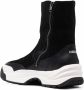 Kenzo chunky sole leather boots Black - Thumbnail 3