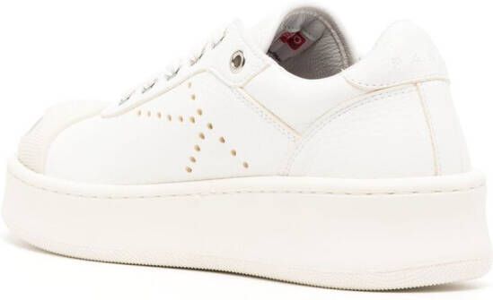 Kenzo contrasting-toecap low-top sneakers White