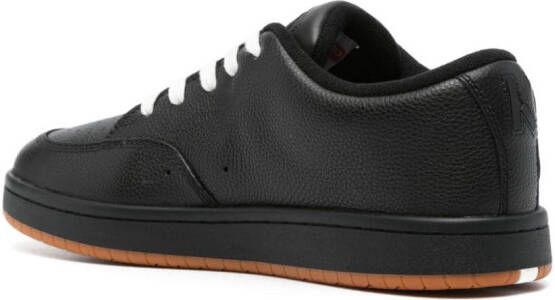 Kenzo -Dome grained leather sneakers Black