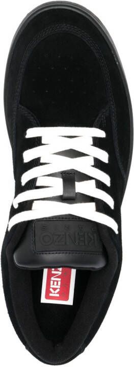 Kenzo -Dome suede sneakers Black