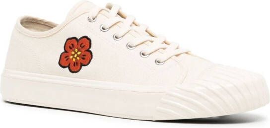 Kenzo embroidered-motif low-top sneakers White