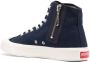 Kenzo floral-patch high-top sneakers Blue - Thumbnail 3