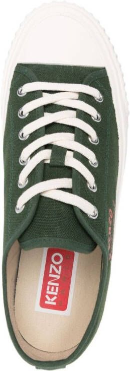 Kenzo Foxy logo-print sneakers Green