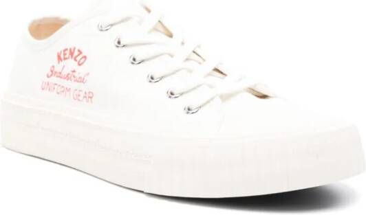 Kenzo Foxy logo-print sneakers White