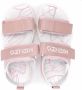 Kenzo Kids animal-print touch-strap sandals Pink - Thumbnail 3