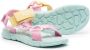 Kenzo Kids embossed-logo flat sandals Pink - Thumbnail 2