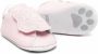 Kenzo Kids embroidered leather pre-walker shoes Pink - Thumbnail 2