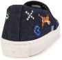 Kenzo Kids embroidered slip-on sneakers Blue - Thumbnail 3
