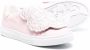 Kenzo Kids embroidered tiger slip-on sneakers Pink - Thumbnail 2