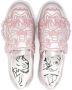 Kenzo Kids embroidered-tiger slip-on sneakers Pink - Thumbnail 3