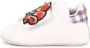Kenzo Kids floral-patch touch-strap slippers White - Thumbnail 5