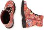 Kenzo Kids floral-print ankle leather boots Multicolour - Thumbnail 5