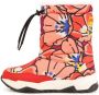 Kenzo Kids floral-print snow boots Orange - Thumbnail 5