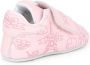 Kenzo Kids graphic-print touch-strap slippers Pink - Thumbnail 3