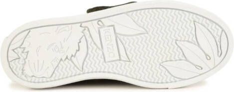 Kenzo Kids Kotora touch-strap sneakers Brown