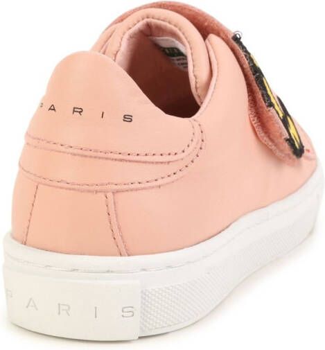 Kenzo Kids Kotora touch-strap sneakers Pink