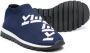 Kenzo Kids logo-jacquard sock-style sneakers Blue - Thumbnail 2