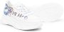 Kenzo Kids logo print lace-up sneakers White - Thumbnail 2