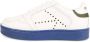 Kenzo Kids nappa-leather lace-up sneakers White - Thumbnail 5