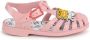 Kenzo Kids tiger-appliqué buckled sandals Pink - Thumbnail 2