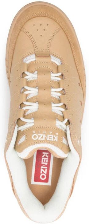 Kenzo -PXT leather sneakers Neutrals