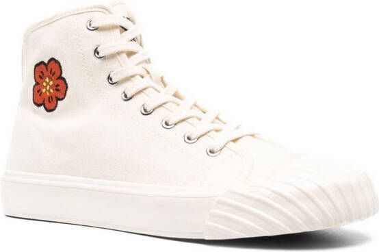 Kenzo school high-top sneakers White