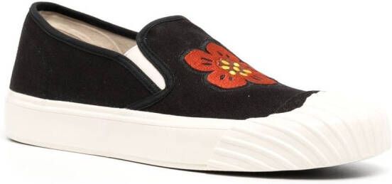 Kenzo school slip-on sneakers Black