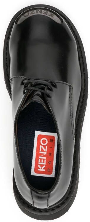 Kenzo Smile lace-up derby shoes Black