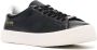 Kenzo swing lace-up leather sneakers Black - Thumbnail 2