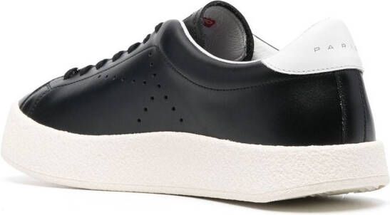 Kenzo swing lace-up leather sneakers Black