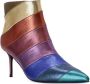 KG Kurt Geiger Belgravia 65mm metallic-finish ankle boots Blue - Thumbnail 1