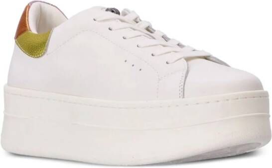 KG Kurt Geiger Laney Eagle leather sneakers White