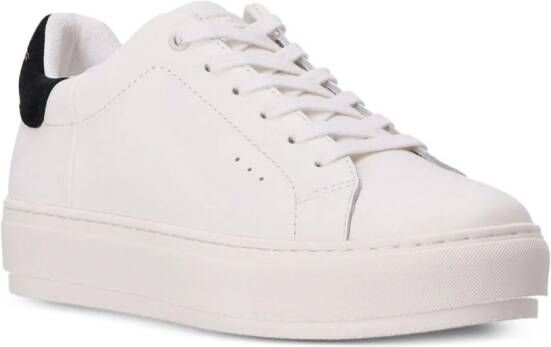 KG Kurt Geiger Laney leather trainers White
