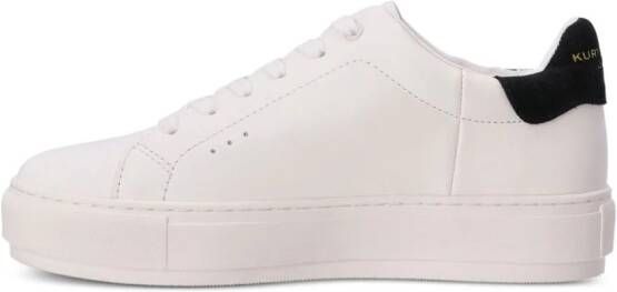 KG Kurt Geiger Laney leather trainers White