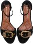 Kurt Geiger London Mayfair Court crystal-embellished sandals Black - Thumbnail 3