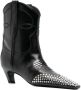 KHAITE Dallas 55mm ankle boots Black - Thumbnail 2