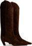 KHAITE Dallas knee-high leather boots Brown - Thumbnail 2