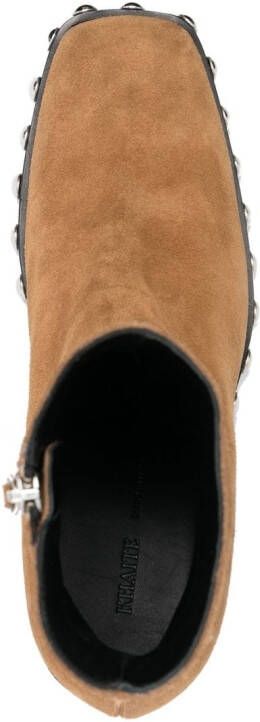 KHAITE Hooper 60mm ankle boots Neutrals
