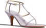 KHAITE Jones 75mm heeled sandals Purple - Thumbnail 2