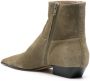 KHAITE Marfa 25mm suede ankle boots Green - Thumbnail 3