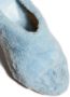 KHAITE Marion 90mm shearling mules Blue - Thumbnail 3