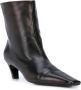 KHAITE The Arizona 50mm leather ankle boots Black - Thumbnail 2