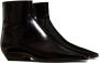 KHAITE The Marfa ankle leather boots Black - Thumbnail 2